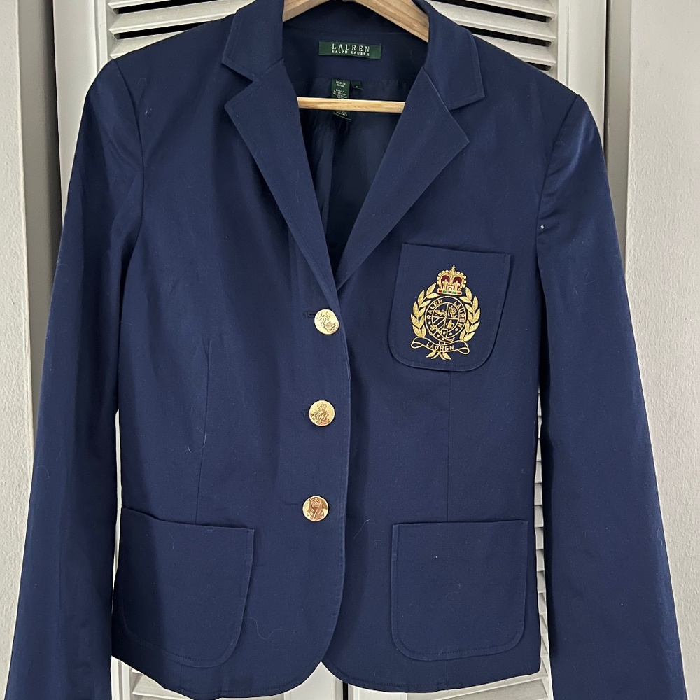 Ralph Lauren Navy Blazer